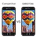 OMOTON iPhone 8 Plus / 7 Plus Screen Protector - [Ultra Clear] [9H Hard] [Bubble Free] Screen Protector for Apple iPhone 8 Plus / 7 Plus 5.5 Inch