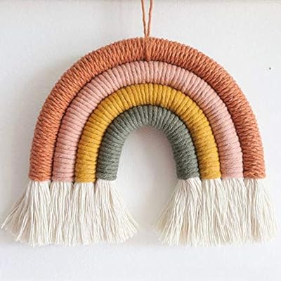 rainbow wall decor nursery