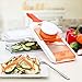 Adjustable Mandoline Slicer - 5 Blades - Vegetable Cutter, Peeler, Slicer, Grater & Julienne Slicer