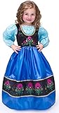 Little Adventures Scandinavian Princess Dress Up Costume for Girls