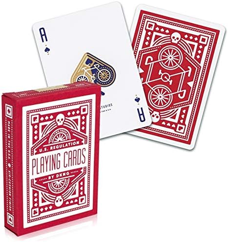 Tavoloverde Playing cards DKNG Red Wheels