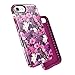 Speck 79990-5755 Presidio Inked Cell Phone Case for iPhone 7 - FlowerEtch Pink Metallic/Magenta