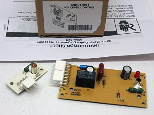 Whirlpool 4389102 W10757851 Icemaker Emitter Sensor Control Board (Original Version)