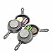 4-Pack Adorable handicraft frying pan Fridge Magnets Refrigerator Magnets Office Decor Manual Simulation Crafts Food Series Frying Pan Set