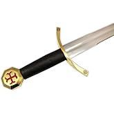 Medeival Warrior 12th Century Razor Sharp Knights Templar Medieval War Sword