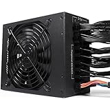 NXDA 1600W 6 GPU Graphics Card Mining Power Supply For Eth Rig Ethereum Coin Miner (Black)
