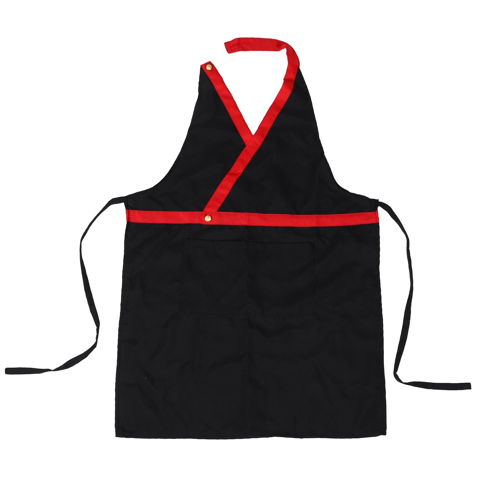 BESTonZON V-Neck Apron for Women Adults Girls - Hairdresser, Manicurist, Barber Salon, Home Use - Polyester, Assorted Colors, 36.6 X 22.8 Inches