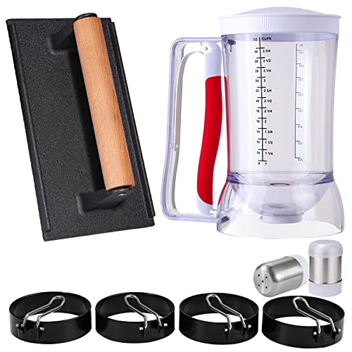 HSUJCYF Griddle Breakfast Kit for Blackstone, 8 Piece Griddle