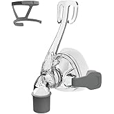 Universal Nasal Pillow Replacement Kit with Headgear - Includes Nasal Cushion, Frame and Elbow/Swivel