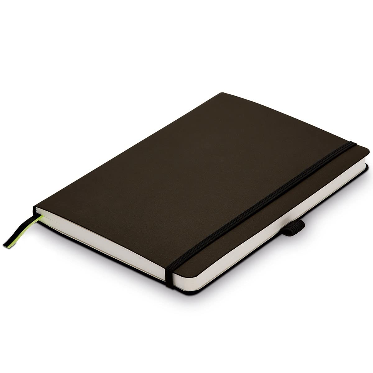 LAMY Paper Softcover A6 Notebook 810 – Format DIN A6 (102 x 144 mm) in Black with Lamy Lining, 192 Pages and Elastic Closure Band