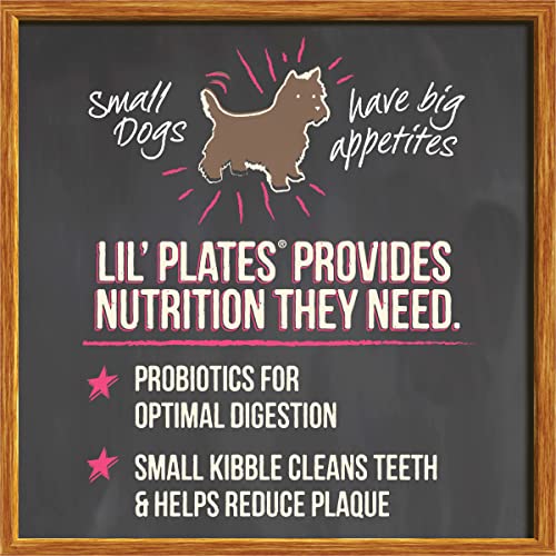 Merrick Lil' Plates Small Breed Dog Food, Grain Free Real Texas Beef