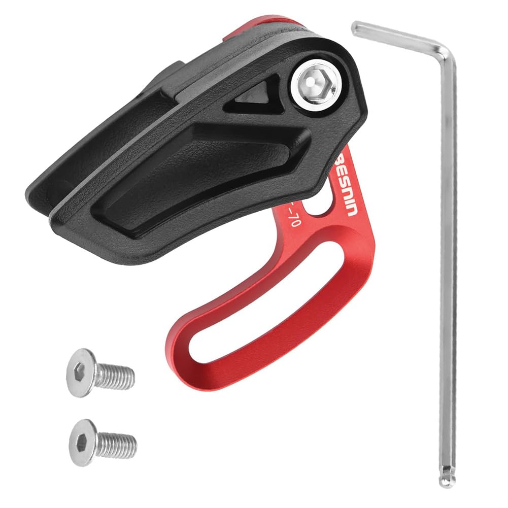 BESNIN Chain Guide for Downhill Bike Chain Guide Bicycle Chain Protector 7075 Aluminium 7075 CNC +ABS