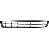 TRQ Lower Grille Black Compatible with 2010-2014 Volkswagen Golf VW1036116