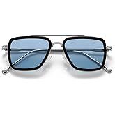 NIDOVIX Kids Polarized Tony Stark Sunglasses for Boys Girls Age 3-10 - Kids Iron Man and Spider-Man Sun Glasses