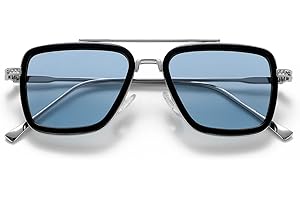 NIDOVIX Kids Polarized Tony Stark Sunglasses for Boys Girls Age 3-10 - Kids Iron Man and Spider-Man Sun Glasses