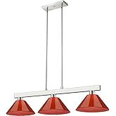Z-Lite 152BN-PRD Cobalt Pendant, 3-Light 300 Total Watts, Brushed Nickel