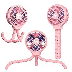 HomeLifairy Stroller Fan Clip On Baby Bluetooth APP