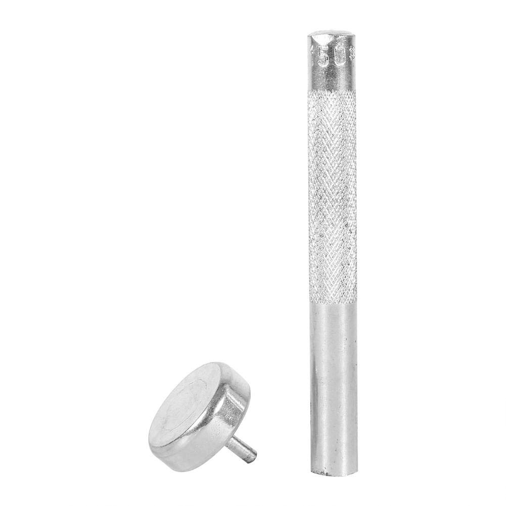 HEEPDD Eyelet hole punch tool, 4mm carbon steel grommet setter eyelet fastening tool for leather crafting eyelet fastening tool for leather crafting clothing