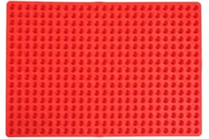 Food Grade Silicone 468 Cavities 2-in-1 Baking Sheet Oven Freezer Safe Non-Stick Easy Release for Dog Treats Candy Cookies BP