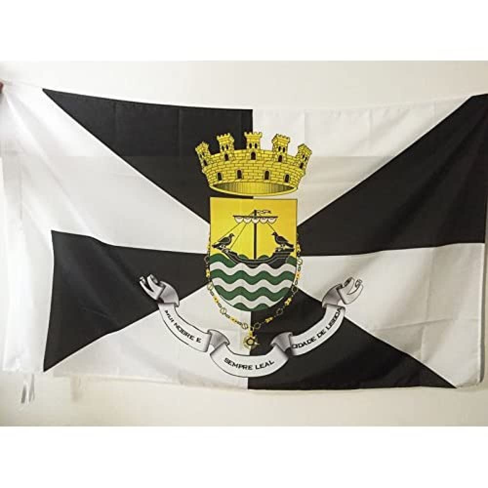 AZ FLAG - Lisbon Flag - 2x3 Ft - Lisboa Banner with Sleeve - 100% Polyester - Fade Resistant - Vivid Colors - 2' x 3' Feet - 90x60 Cm