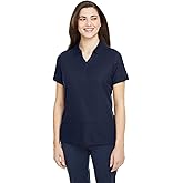 Core 365 Ladies' Fusion ChromaSoft Pique Polo XL Classic Navy