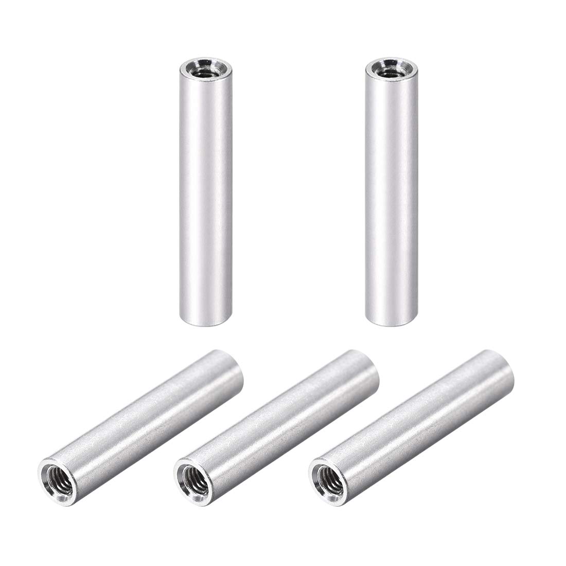 sourcing map 5 Pcs M3x40mm Round Aluminum Standoff Column Spacer Female for Drone FPV Quadcopter Racing RC Multirotors Parts DIY