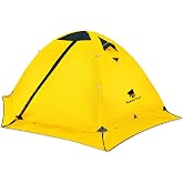 GEERTOP 2 Person Backpacking Tent, Lightweight Waterproof 4-Season Tent | Freestanding, Fast Pitch, Aluminum Frame, Double-Wall, Snow Skirt, Dual Vestibules