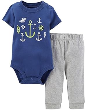 Baby Boys' 2 Piece Graphic Layette Set (Baby) - Anchors