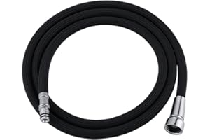 ZEPHYRJAZZ Kitchen Faucet Pull Down/Pull Out Hose Replacement - M15*1MM X G1/2, Quick Connect