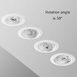 Vlio 5W Ultra Slim LED Downlights 460lm 6000K IP44 24mm Recessed 20 Pack view 2