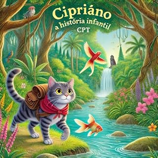 Livro Cipriano: A História Infantil do Gato e o Peixe de ouro