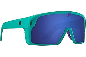 SPY Optic Monolith, Cylindrical Shield Sunglasses, Color and Contrast Enhancing Lenses