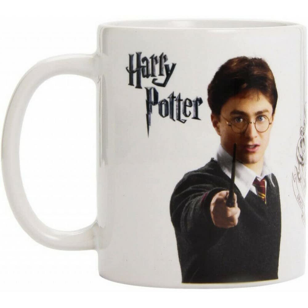 Pyramid International Harry Potter Ceramic Mug with Photograph of Harry and Hogwarts Crest in Presentation Box - Official Merchandise