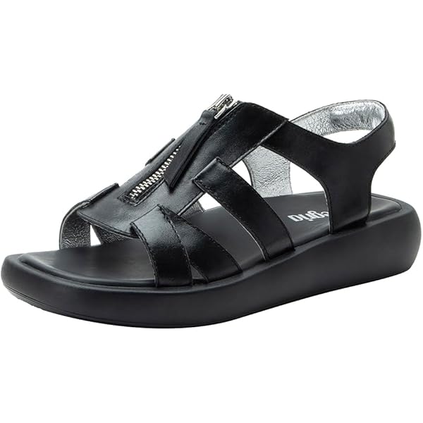 Alegria Women's Venice Sandal - Comfort Sandals With Cork And Leather Sole