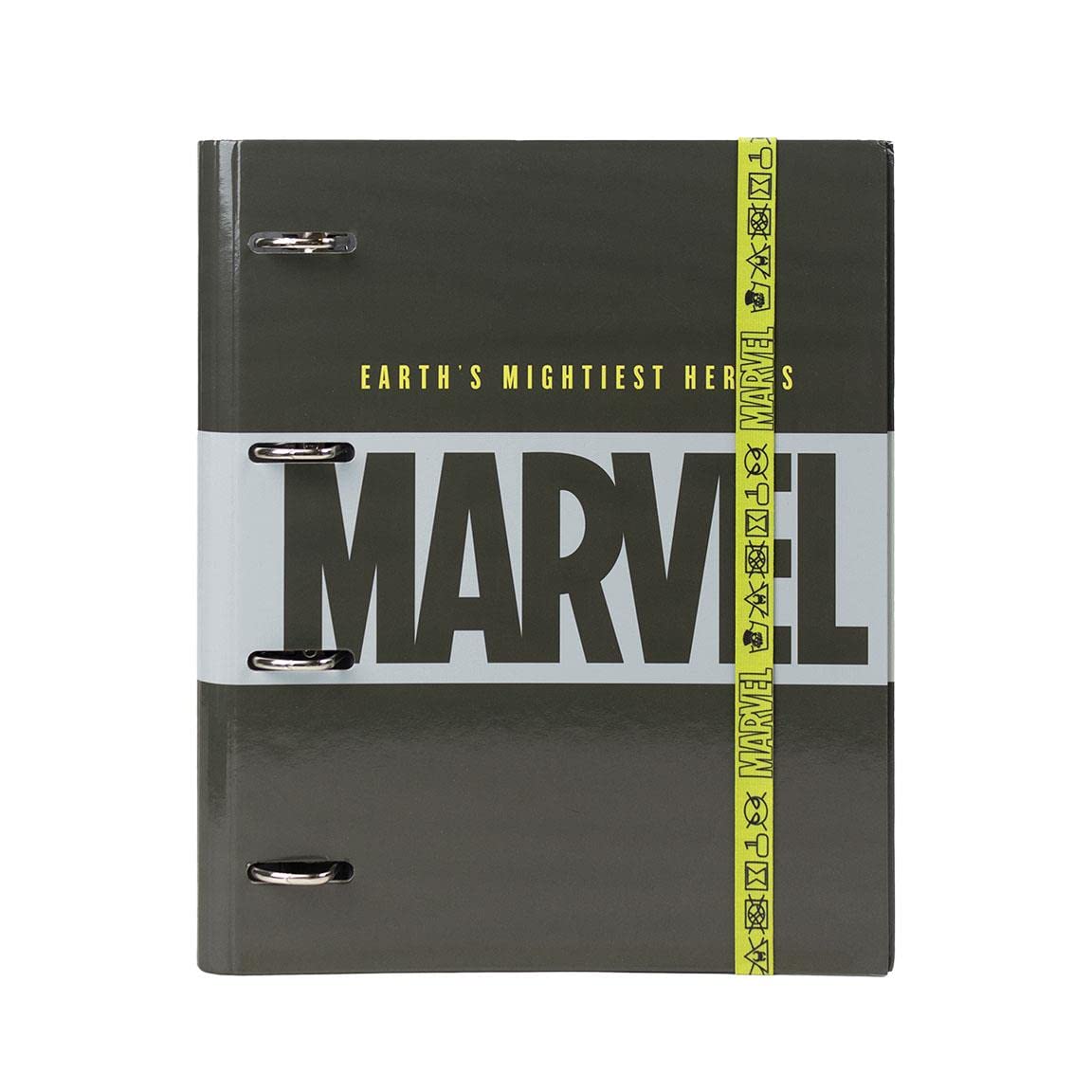 CERDÁ LIFE'S LITTLE MOMENTS - Archivador 4 Anillas Niño de Marvel con Tapa Dura y Cierre con Goma - Licencia Oficial Marvel (2700000270)