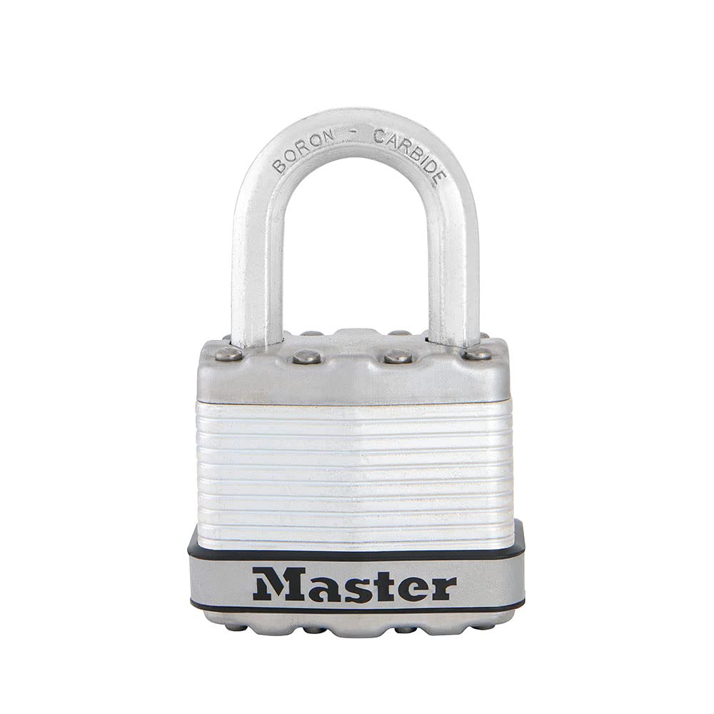 Master Lock M1XKADCCSEN 1-3/4-Inch Wide Magnum Laminated Steel Padlock, 5/16-Inch Diameter, Shackle Clearance, 1-Inch Shackle