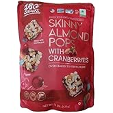 Skinny Almond Pops with Cranberries, Low Fat, Low Cholestrol, Low Sodium - 15 Ounces