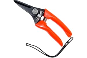 DEEALL Goat Sheep Pig Hoof Trimmer Multipurpose Twig and Floral Trimming Shears for Garden with 2-inch Twin-Blade