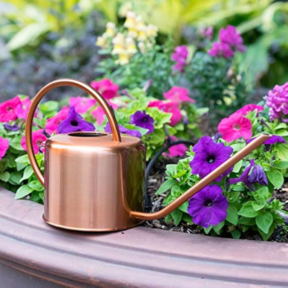 Copper watering can