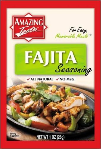 Amazing TasteFajita Seasoning Bundle (10 Packets- 1 oz ea.)