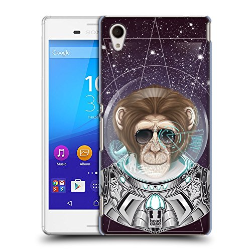 Head Case Designs Hi-tech Ape Surreal Space Hard Back Case for Sony Xperia M4 Aqua