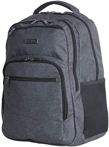 Kenneth Cole Reaction Travelier Multi-Pocket Laptop & Tablet Business, School, & Travel Backpack Bag, Charcoal, One Size 7 Kenneth Cole Reaction Travelier Multi-Pocket Laptop & Tablet Business, School, & Travel Backpack Bag, Charcoal, One Size