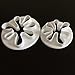 （Set of 2）Paint Splatter Cookie Cutter Set,Hand Love Sign Cookie Cutter,CupCake Decorating Gumpaste Fondant Mould