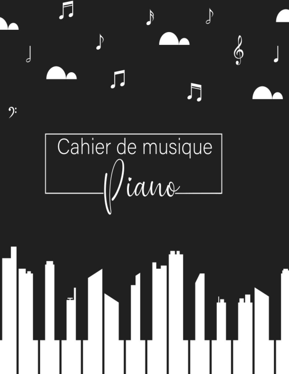 Cahier De Musique Piano Partitions Vierge 12 Portees Par Page Papier Musique French Edition And Jasmine Ellie Amazon Com Books