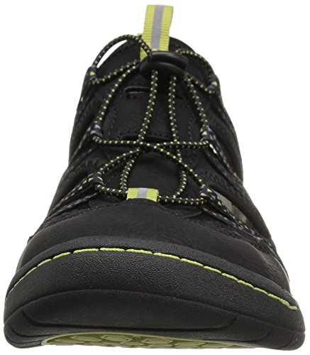 JSport by Jambu Women's Hibiscus Walking Shoe, Black/Sweet Pea, 6.5 M US