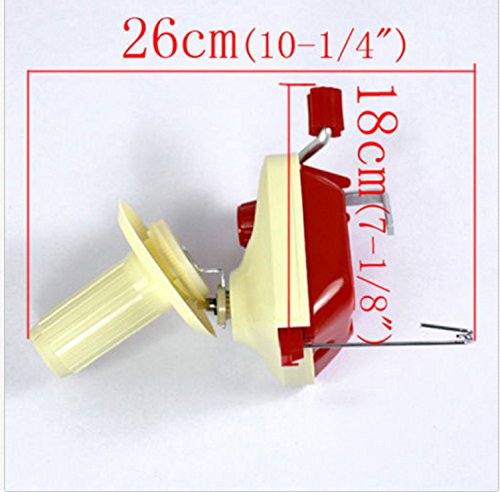 TNS STORE Hand Operated Yarn Winder Fiber Wool String Ball Thread Skein Winder Machine US