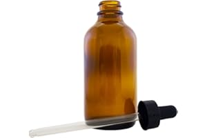 GreenHealth 4 fl oz Amber Glass Bottle with Glass Dropper (Single)