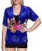 La Leela Women Hawaiian Shirt Beach Top Aloha Holiday Tank Blouses Casual Regular Fit