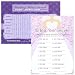 Bridal Shower Two Games In One - Wedding Word Search and Bridal Firsts Unscramble - (18 ct)