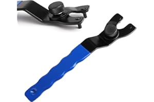 Golden Pearl Pin Spanner,Spanner Wrench for Grinder,Adjustable Pin Wrench for Angle Grinder Machine(Blue)